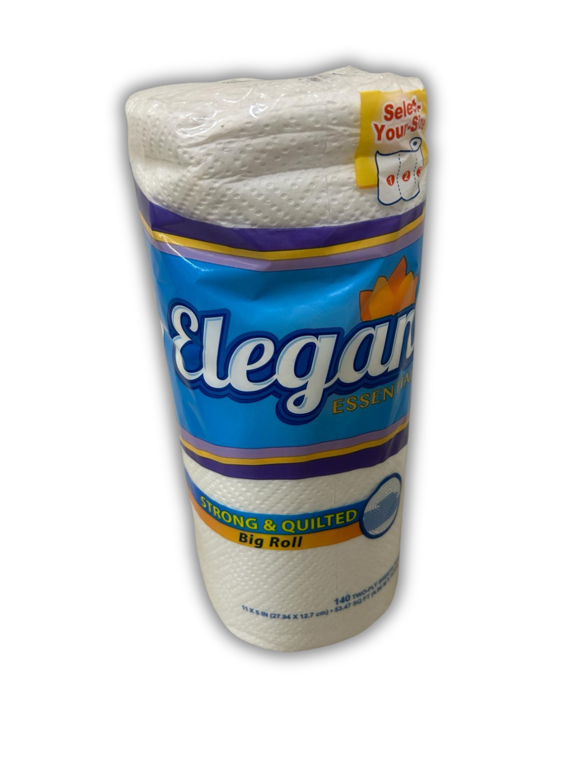 A Box of 24 Rolls Elegant 2 Ply Paper Towels: Unleash the Power of Superior Absorption!