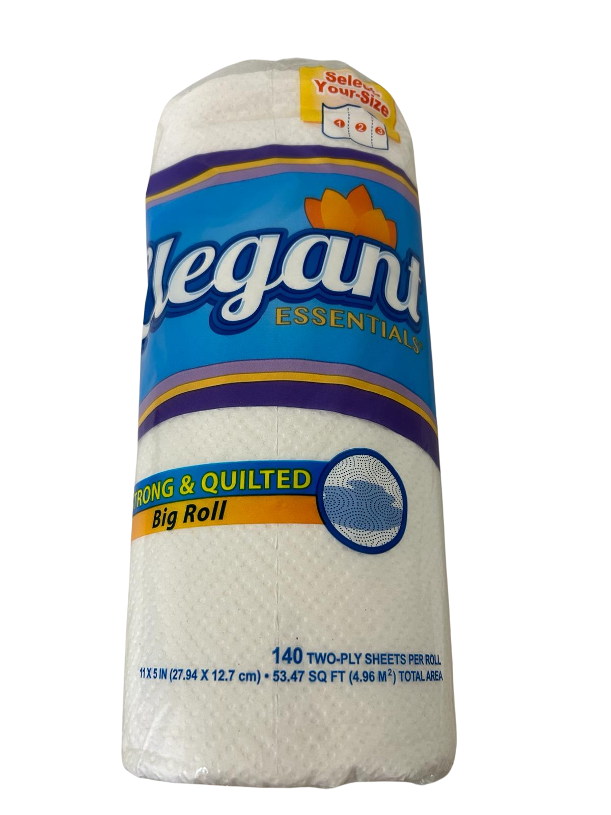 A Box of 24 Rolls Elegant 2 Ply Paper Towels: Unleash the Power of Superior Absorption!