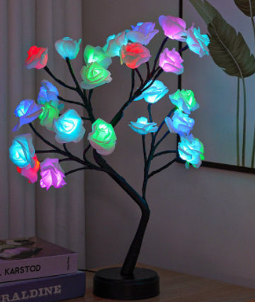 Blossom Your Space: USB Fairy Rose Lamps for Wedding, Valentine, or Christmas Décor